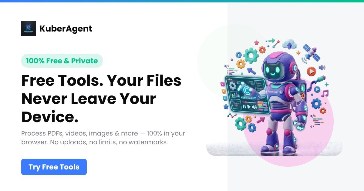 KuberAgent -Free Browser-Based Productivity Tools
