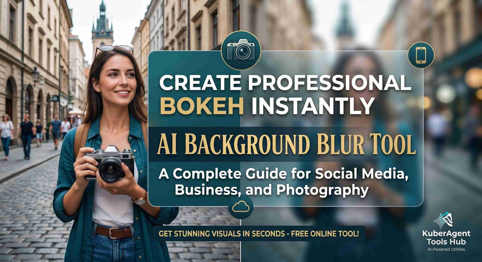AI Background Blur Tool: How to Blur Image Backgrounds Online Like a Professional